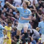 De Bruyne Leads Manchester City Comeback Arsenal Held by Brentford 