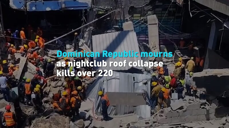 # - My News! Dominican Republic Mourns As Nightclub Roof Collapse Kills over 220 Video Poster