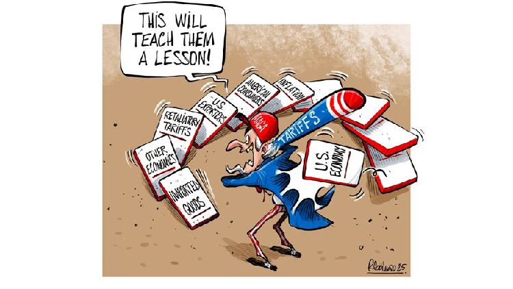 Tariff Wars Backfire: U.S. Economy Feels the Heat He who hits first falls last