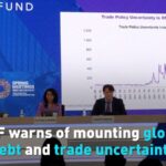 Imf Warns of Mounting Global Debt and Trade Uncertainty Video Poster 