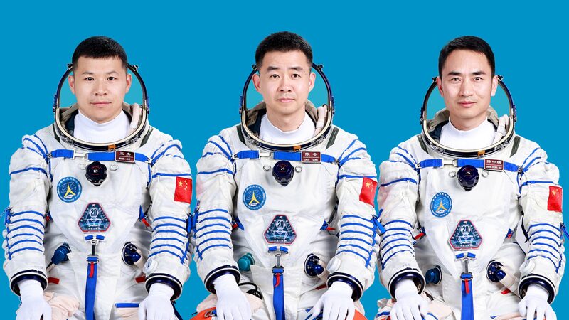 # - My News! Live Chinas Shenzhou 20 Crewed Mission Members Meet the Press Video Poster