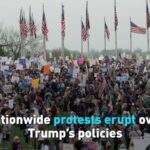 Nationwide Protests Erupt over Trumps Economic Policies Video Poster 