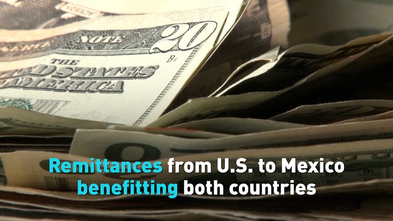 Remittances from U.S. to Mexico benefitting both countries video poster