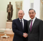 Russian President Putin Meets with Visiting Chinese Fm 