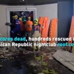 Scores Dead Hundreds Rescued in Dominican Republic Roof Collapse Video Poster 