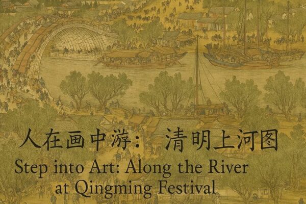 Step into Song Dynasty Life with ‘Along the River at Qingming Festival’ Step into Art: Along the River at Qingming Festival video poster