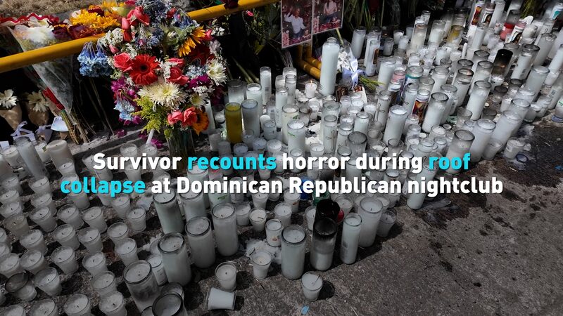 Survivor Shares Harrowing Tale of Dominican Nightclub Roof Collapse Survivor recounts horror during roof collapse at DR nightclub video poster