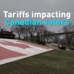 Tariffs Impacting Canadian Voters Video Poster 