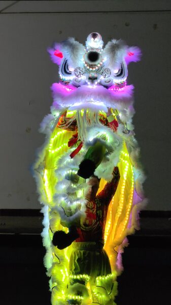 Tradition Meets Innovation Glow in the dark Lion Dance Video Poster 