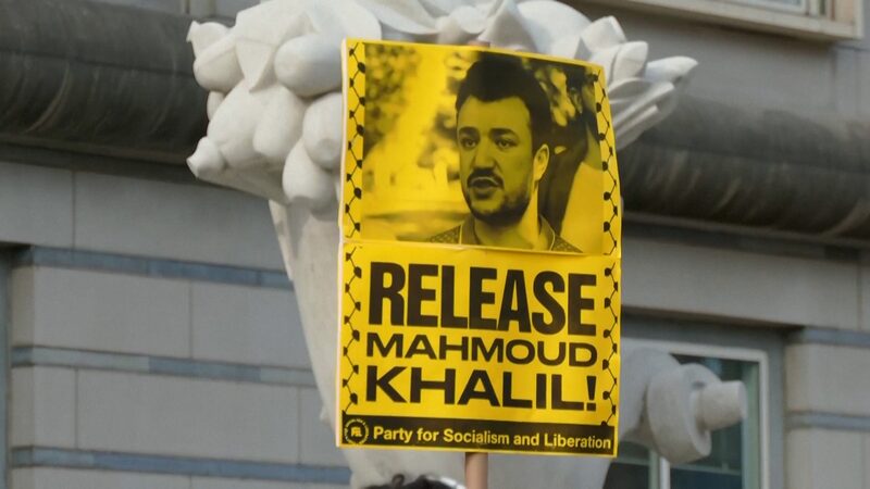 Updates on the Immigration Case Against Palestinian Activist Video Poster 