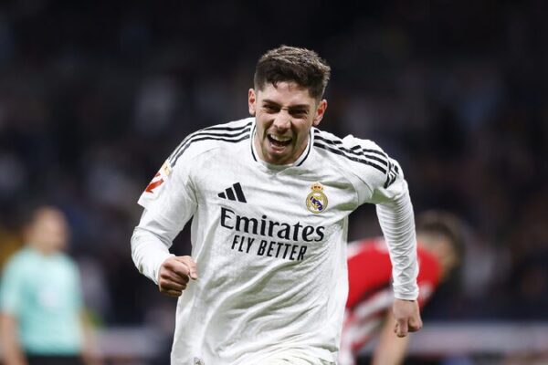 # - My News! Valverdes Late Strike Earns Real Win over Bilbao at Home