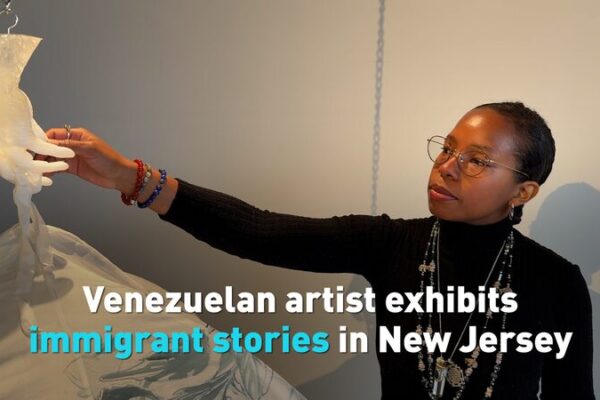 Venezuelan Artist Brings Immigrant Stories to Life in New Jersey Exhibit Venezuelan artist exhibits immigrant stories in New Jersey video poster