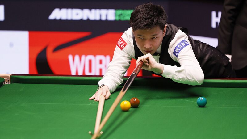 # - My News! Zhao Beats Lei to Reach World Snooker Championship Quarterfinals