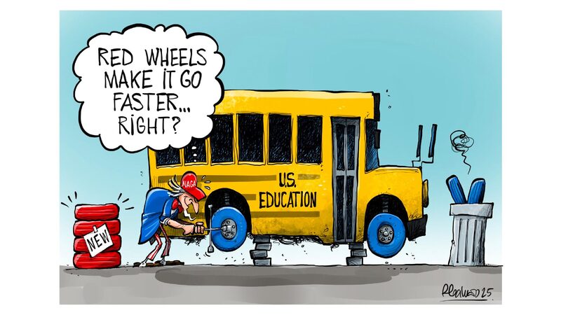 # - My News! a Political Makeover of Us Education