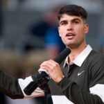 Alcaraz Sings to French Open Fans After Winning Second round Match 
