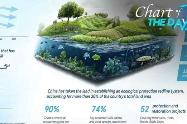 China Boosts Nature Conservation and Sustainable Development Initiatives Chart of the Day: China to promote nature and sustainable development