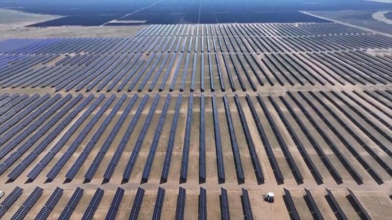 # - My News! China Launches First Large scale Solar Test Base on Barren Land