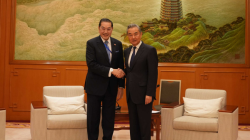 # - My News! Chinese Fm Meets Chairman of Asian Peace and Reconciliation Council