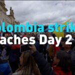 Colombias Two day Strike Calls for Labor Reform Video Poster 