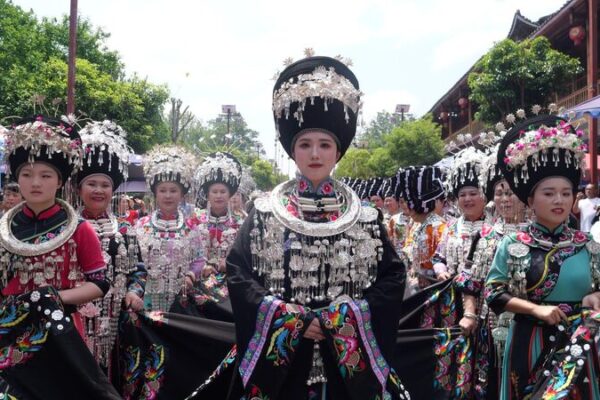 # - My News! Colorful Celebrations Mark Miao Peoples Annual April 8th Festival
