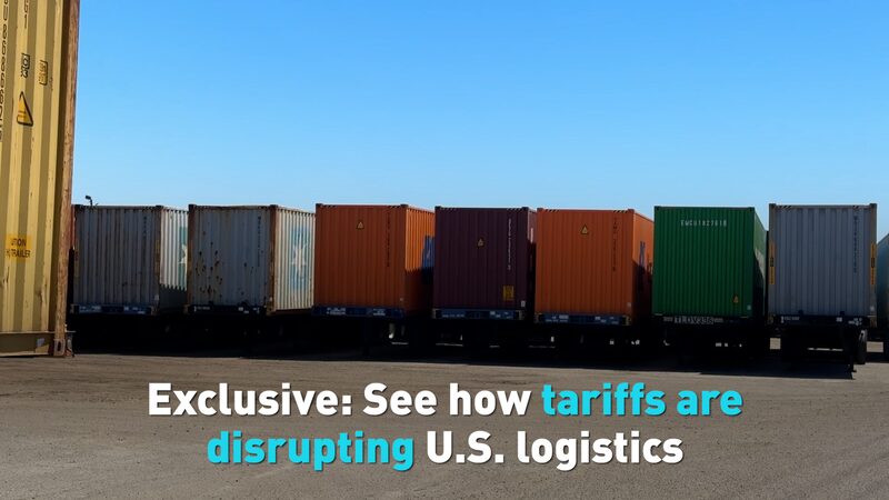 # - My News! Exclusive See How Tariffs Are Disrupting Us Logistics Video Poster