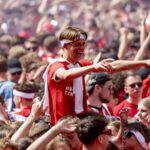 Fans Celebrate Psv Eindhoven Winning Clubs 26th Eredivisie Title 