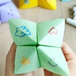 How to Fold a Paper Fortune Teller Video Poster 