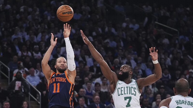 # - My News! Knicks Take 3 1 Lead over the Celtics with 121 113 Win in Game 4