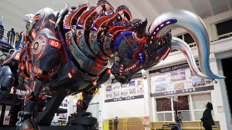 # - My News! Legendary Beast from China Unveiled As Mechanical Marvel