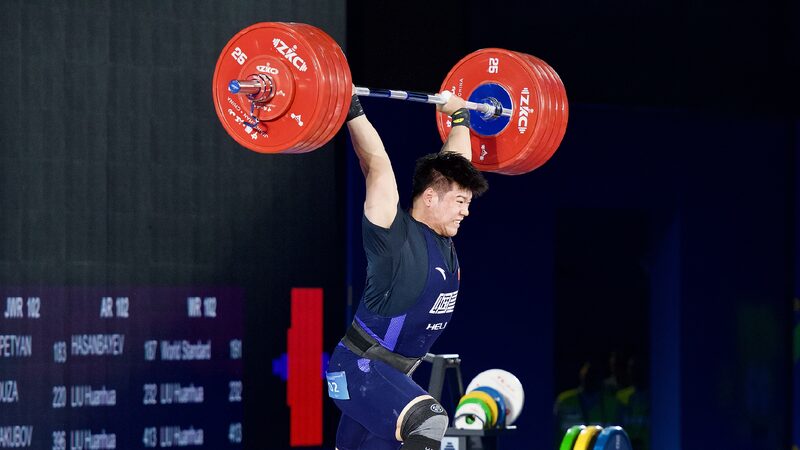 # - My News! Liu Claims Two Mens 102kg Golds at Asian Weightlifting Championships