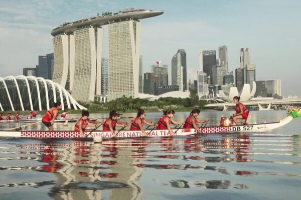 Rise and Paddle: Singapore’s Women Dragon Boaters Eye World Championships Paddles, pulse, and pride: The dragon boat soul of Singapore video poster
