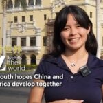 Peruvian Student Hopes China and Latin America Develop Together Video Poster 