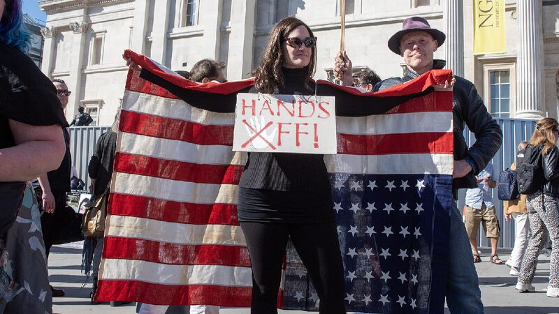 Poll Trumps Trade Unpredictability Worries Britons Americans 