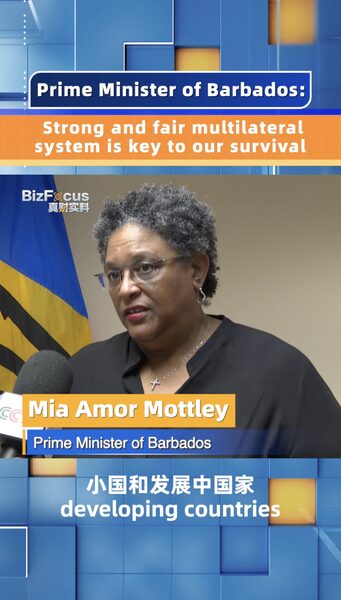Prime Minister of Barbados Multilateral System is Key to Our Survival Video Poster 