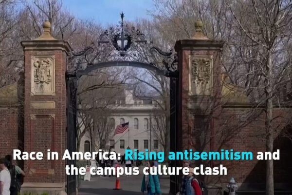 Campus Tensions Rise Amid Gaza Conflict: Antisemitism Sparks Concerns Race in America: Rising antisemitism and the campus culture clash video poster