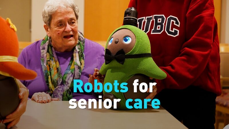 Robots to the Rescue: How AI is Transforming Senior Care Robots for senior care video poster