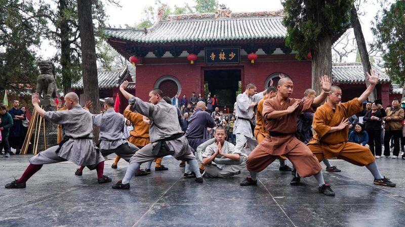 # - My News! Shaolin Monks Show Amazing Flexibility in Soft Kung Fu