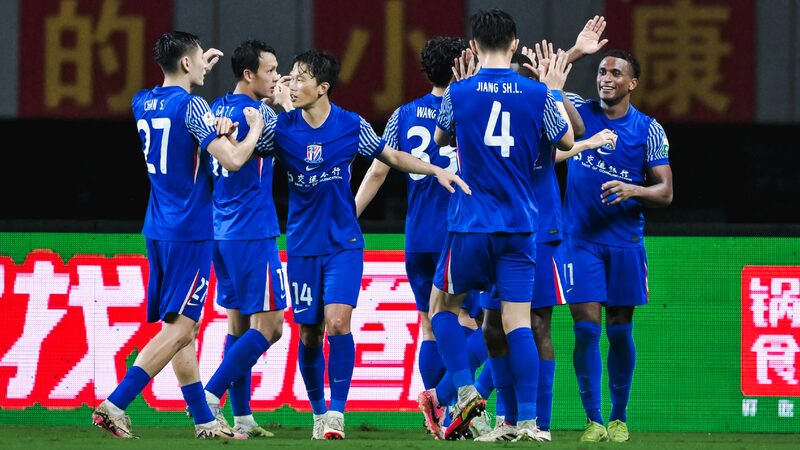 # - My News! Shenhua Top Csl Standings After 3 1 Win over Meizhou Hakka