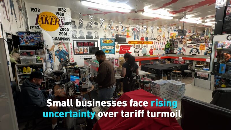 Small Businesses Struggle Amid Unpredictable Tariff Turmoil Small businesses face rising uncertainty over tariff turmoil video poster