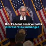 Us Federal Reserve Holds Interest Rates Unchanged Video Poster 