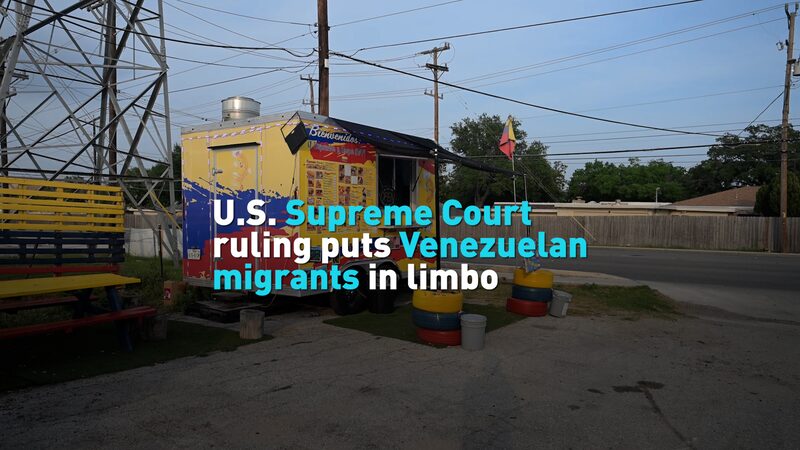 # - My News! Us Supreme Court Ruling Puts Venezuelan Migrants in Limbo Video Poster