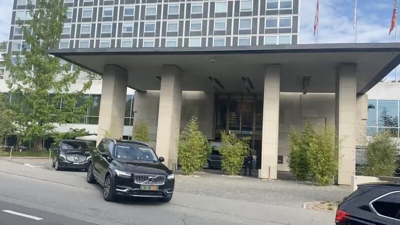 U.S. Delegation Heads to Geneva for High-Stakes Trade Talks with China U.S. delegation heads for trade meeting with China in Geneva video poster