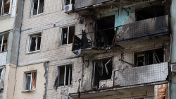 Ukraine Says 15 Injured in Russian Missile drone Attack on Its Capital 