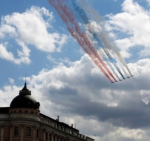 Victory Day Military Parade Held in Moscow Russia 