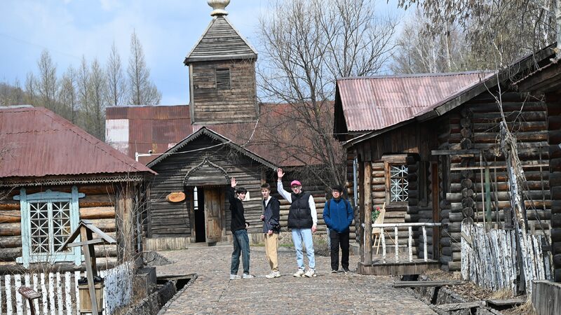 # - My News! Visitors Flock to China russia Ethnic Culture Park in Heilongjiang