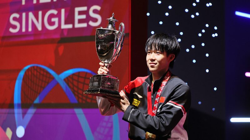 # - My News! Wang Chuqin Wins Mens Singles Title at World Championships