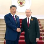 Xi Attends Russias Victory Day Parade at Moscows Red Square Video Poster 