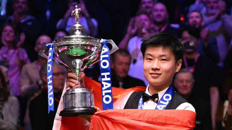 Zhao Xintong Beats Mark Williams to Win World Snooker Championship 