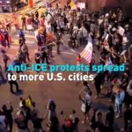 Anti ice Protests Spread to More Us Cities Video Poster