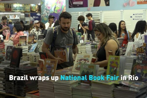 # - My News! Brazil Wraps Up National Book Fair in Rio Video Poster
